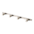 Alfi Brand Brushed Nickel Wall Mounted 4 Prong Robe / Towel Hook AB9528-BN